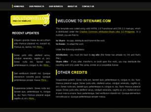 SolutionYellow Free CSS Template