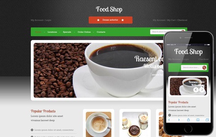 Food Shop a Hotel Category Flat Bootstrap Responsive Web Template