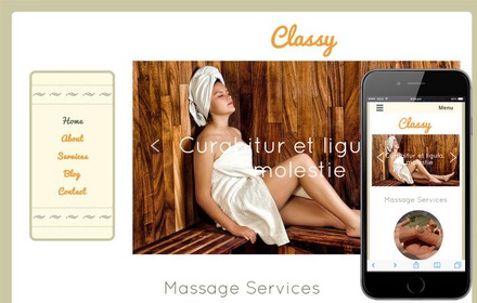 Classy a Beauty and Spa Category Flat Bootstrap Responsive Web Template
