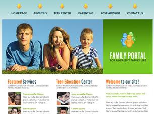Family Portal Free CSS Template