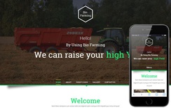 Bio Farming An Agriculture Category Flat Bootstrap Responsive web Template