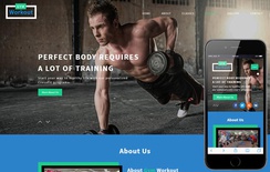 Gym Workout a Sports Category Flat Bootstrap Responsive Web Template