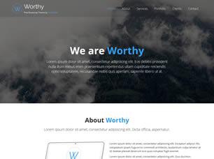 Worthy v1.0 Free CSS Template