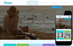 Viatges a Travel Category Flat Bootstrap Responsive Web Template