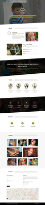 Charity Life a Social and People Responsive Web Template