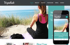 Yoga Hub a Sports Category Flat Bootstrap Responsive Web Template