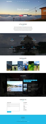 Backpack a travel category Flat Bootstrap Responsive Web Template