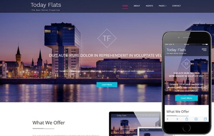Today Flats a Real Estate Category Flat Bootstrap Responsive Web Template