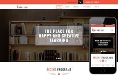 Andragogy an Education Category Bootstrap Responsive Web Template