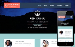 Rem Kupus a Multipurpose Flat Bootstrap Responsive Web Template