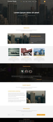 Premier Realty a Real Estate Category Flat Bootstrap Responsive Web Template