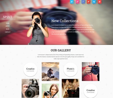 Creativo a Corporate portfolio Flat Responsive web template