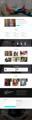 Informing an Education Category Bootstrap Responsive Web Template