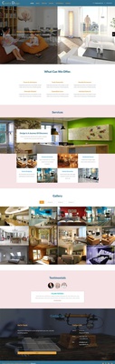 Creative Design an Interior Category Bootstrap Responsive Web Template