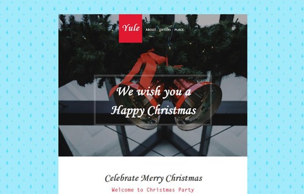Yule Newsletter Responsive Email Template
