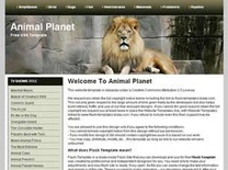Animal Planet Free CSS Template