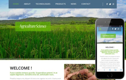 Agriculture Science a Agriculture Category Flat Bootstrap Responsive web template