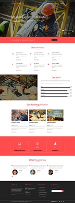 Fabricator an Industrial Category Bootstrap Responsive Web Template