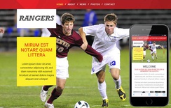 Rangers Sports Category Flat Bootstrap Responsive Web Template