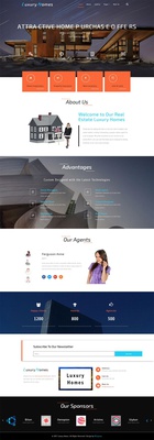 Luxury Homes a Real Estates Category Bootstrap Responsive Web Template