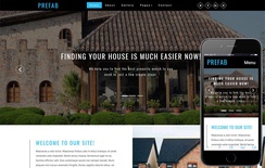Prefab a Real Estate Category Bootstrap Responsive Web Template