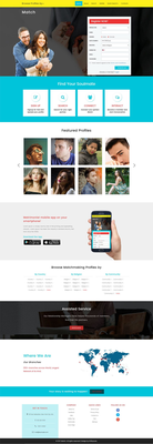 Match – Matrimonial Category Bootstrap Responsive Website Template