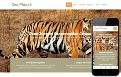 Zoo Planet a Animals Category Flat Bootstrap Responsive Web Template