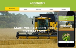Agronomy a Agriculture Category Flat Bootstrap Responsive Web Template