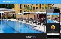 Luxury Resorts a Hotel Category Flat Bootstrap Responsive Web Template