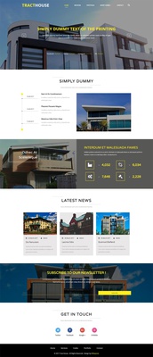 Tract House a Real Estates Category Bootstrap Responsive Web Template