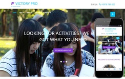 Victory Pro a Educational Category Flat Bootstrap Responsive web template