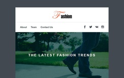 Fashion a Newsletter Template