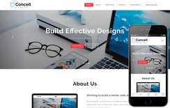 Conceit Corporate Category Bootstrap Responsive Web Template