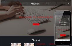 Anchor a Corporate Category Bootstrap Responsive Web Template