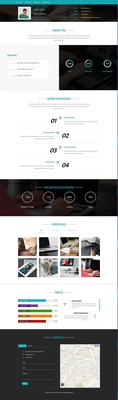 Resume a Personal Category Flat Bootstrap Responsive Web Template