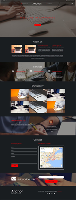Anchor a Corporate Category Bootstrap Responsive Web Template
