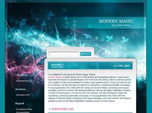 Modern Magic Free CSS Template