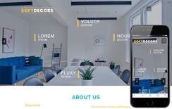 Soft Decor an Interior Category Bootstrap Responsive Web Template