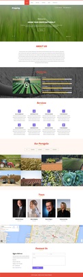 Cropping a Agriculture Flat Bootstrap Responsive web Template