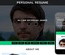 Personal Resume a Personal Category Bootstrap Responsive Web Template