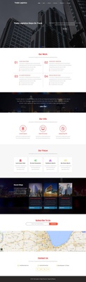 Trade Logistics A Corporate Category Flat Bootstrap Responsive  Web Template