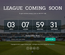 League Coming Soon Responsive Widget Template