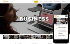 Deft a Corporate Category Bootstrap Responsive Web Template