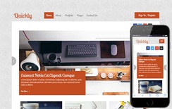 Quickly a Blogging Category Flat Bootstrap Responsive Web Template