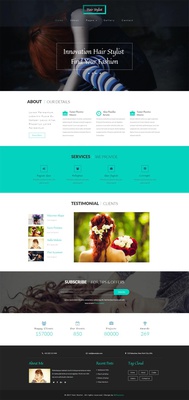 Hair Stylist a Beauty and Spa Category Bootstrap Responsive Web Template
