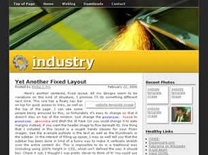 Industry Free CSS Template