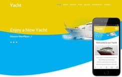 Yacht a Transport Category Flat Bootstrap Responsive Web Template