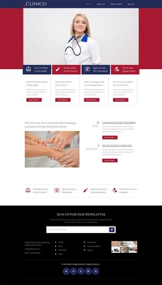 Clinico a Medical Category Flat Bootstrap Responsive Website Template