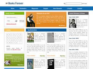 Books Forever Free CSS Template