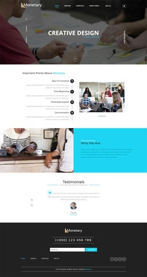 Monetary a Corporate Business Category Flat Bootstrap Responsive Web Template